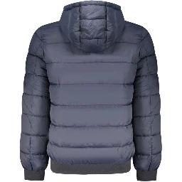 Blue Polyamide Jackets & Coat