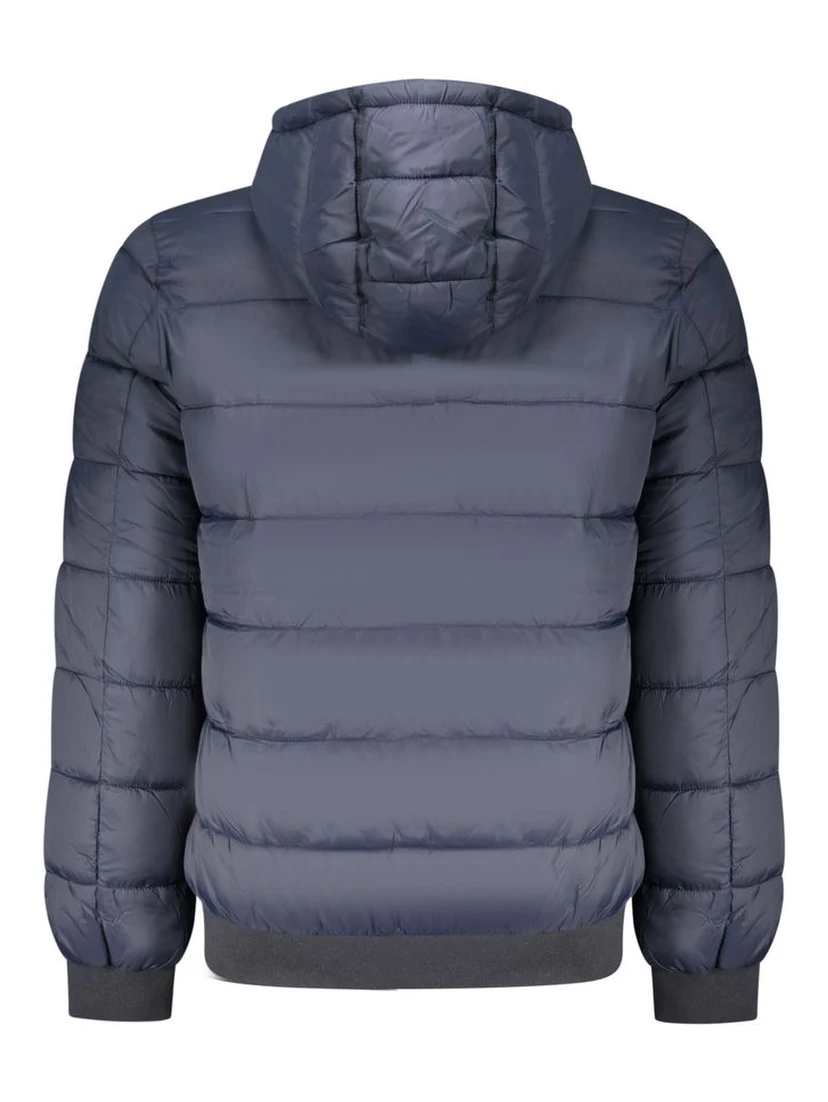 Blue Polyamide Jackets & Coat