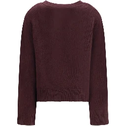 Purple Cashmere Cardigan