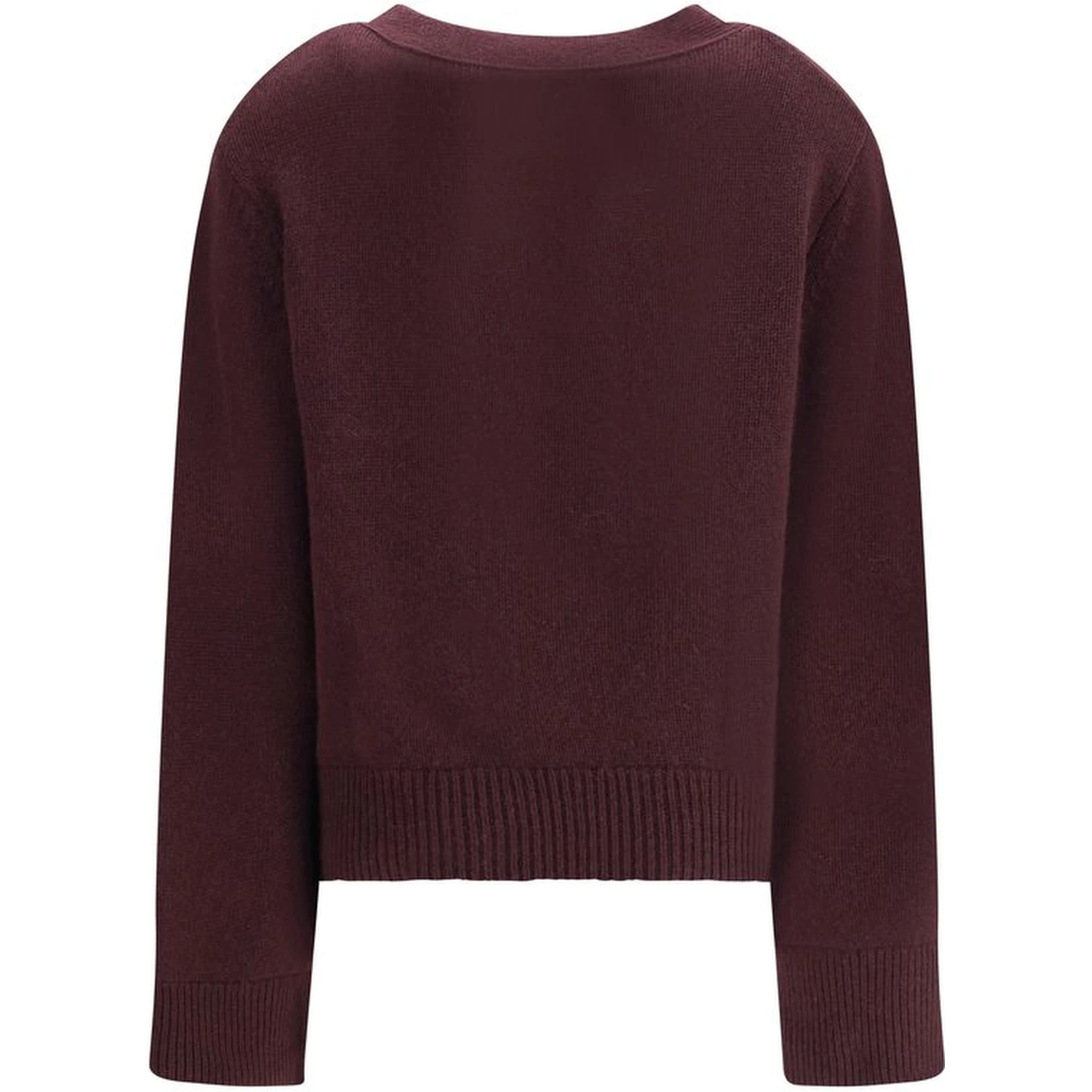 Purple Cashmere Cardigan