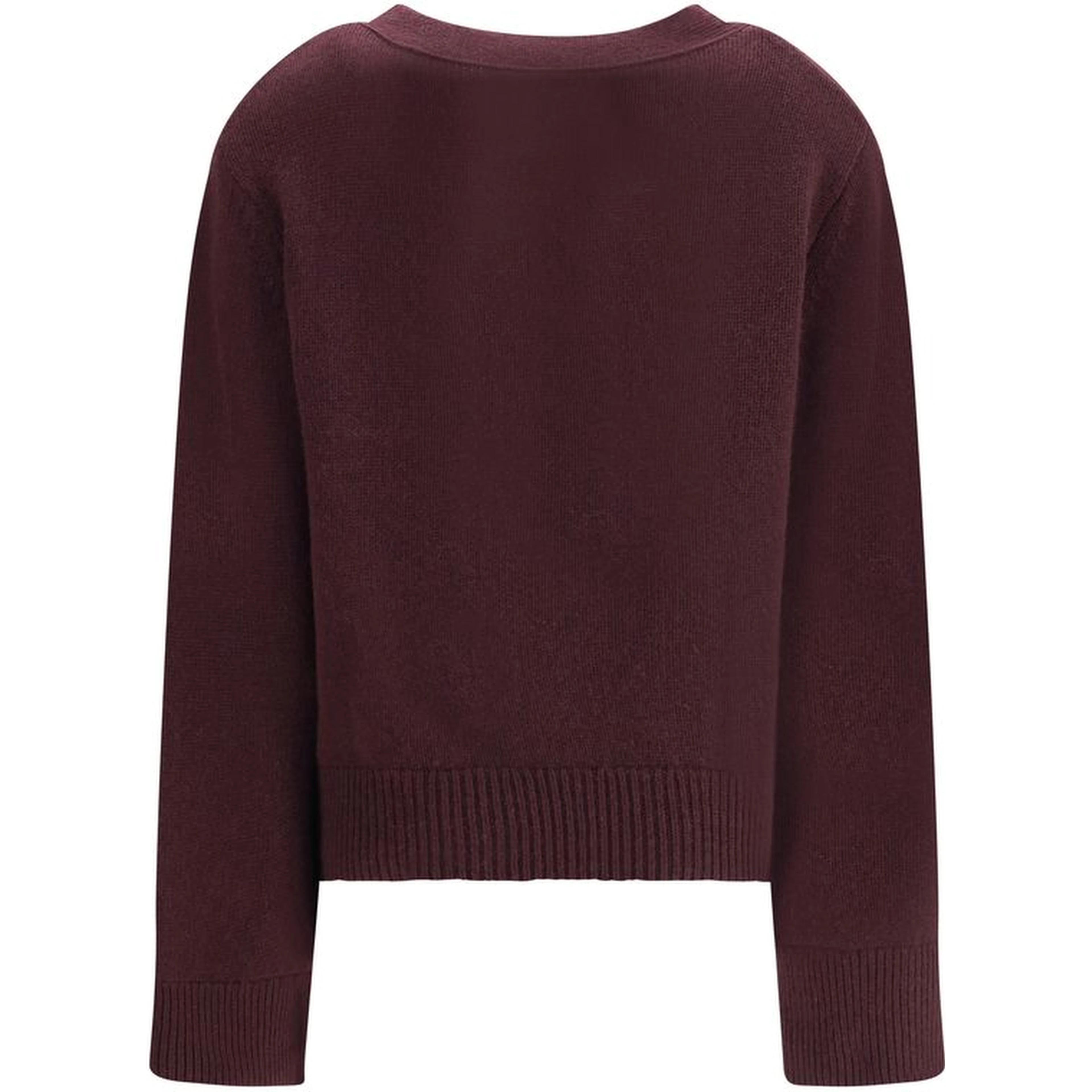Purple Cashmere Cardigan
