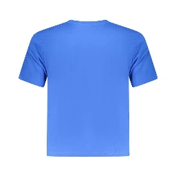 تيشيرت قطني أزرق