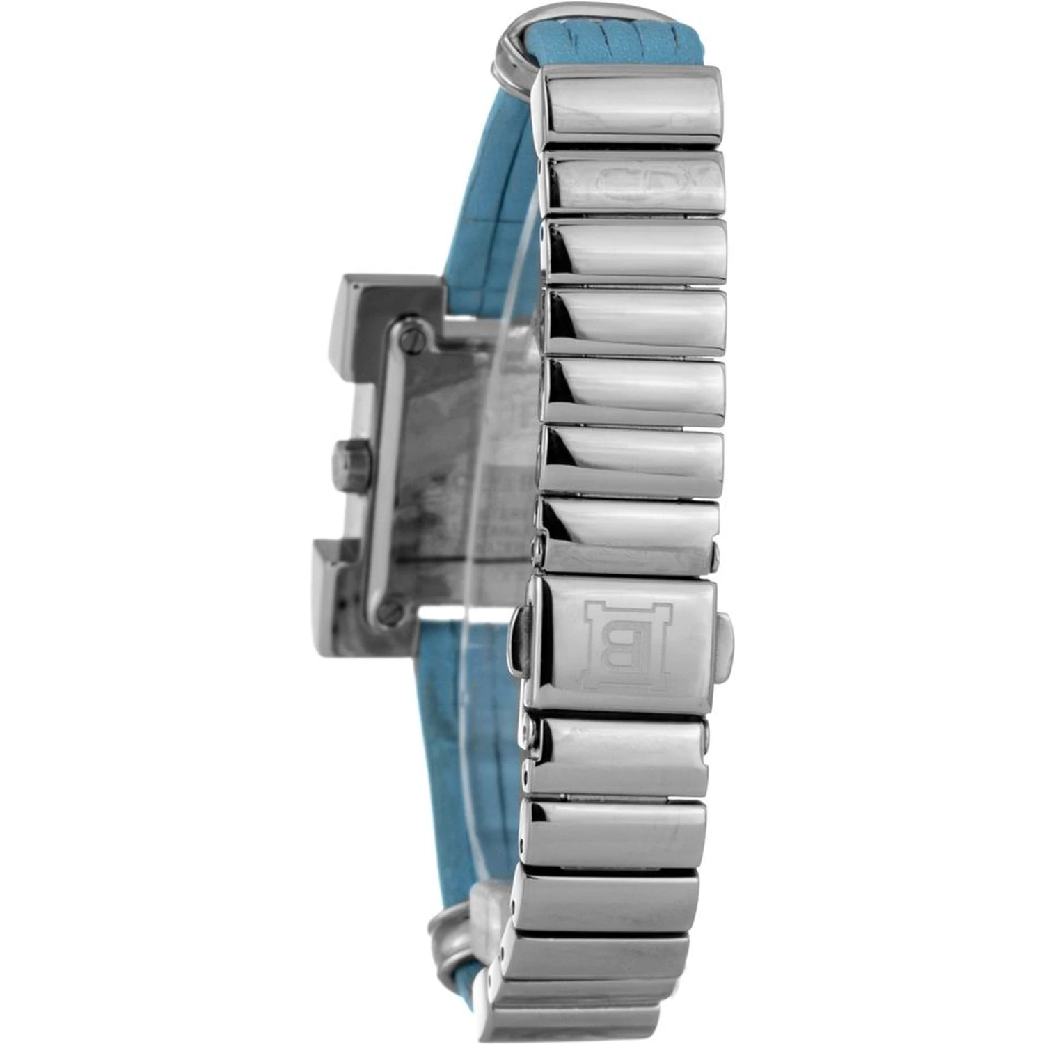 Blue Leather Dress Watch