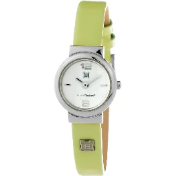 Green Leather Dress Watch