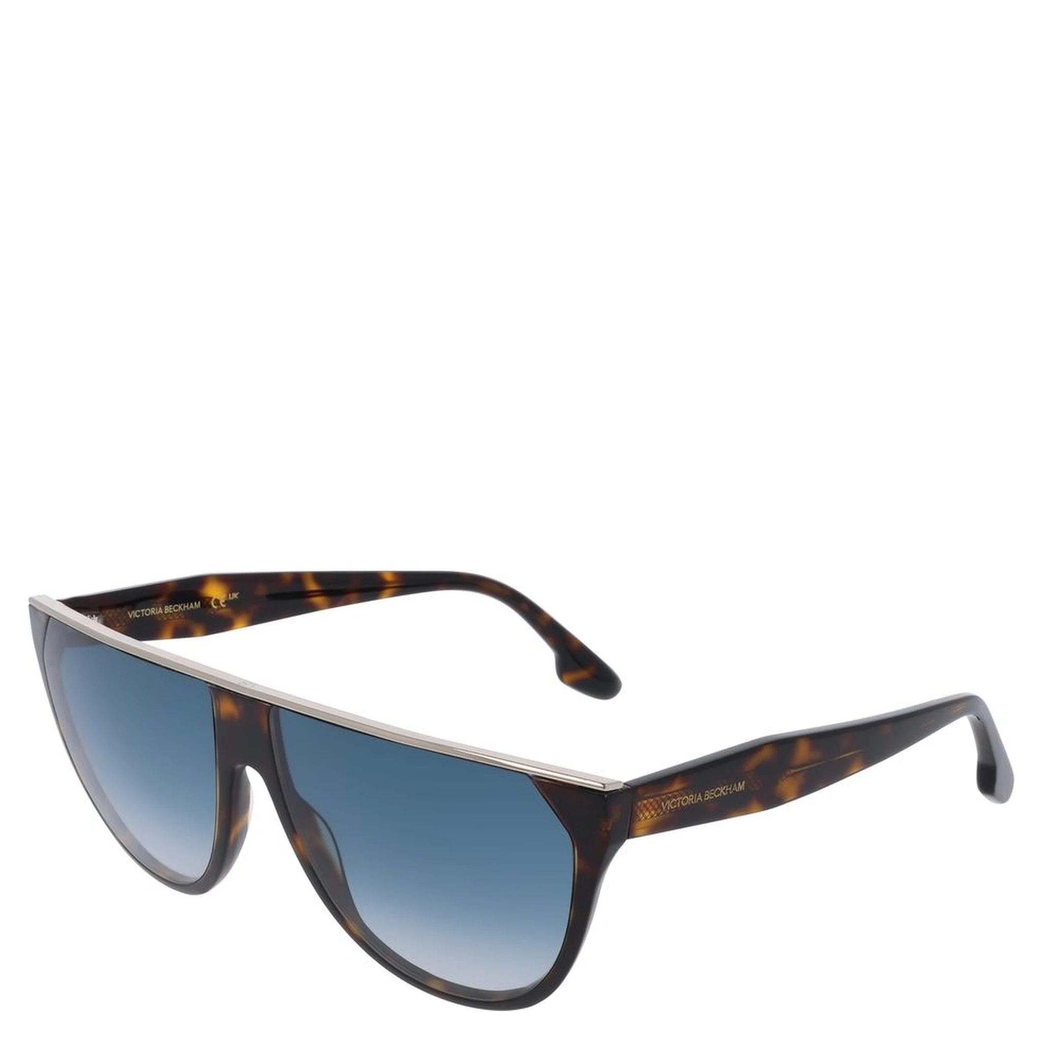 نظارات شمسية بنية اللون من الأسيتات