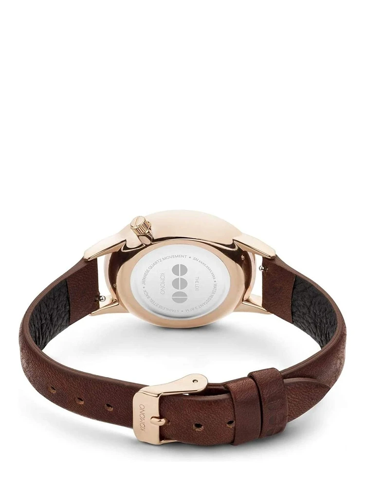 Red Leather Dress Watch alternative