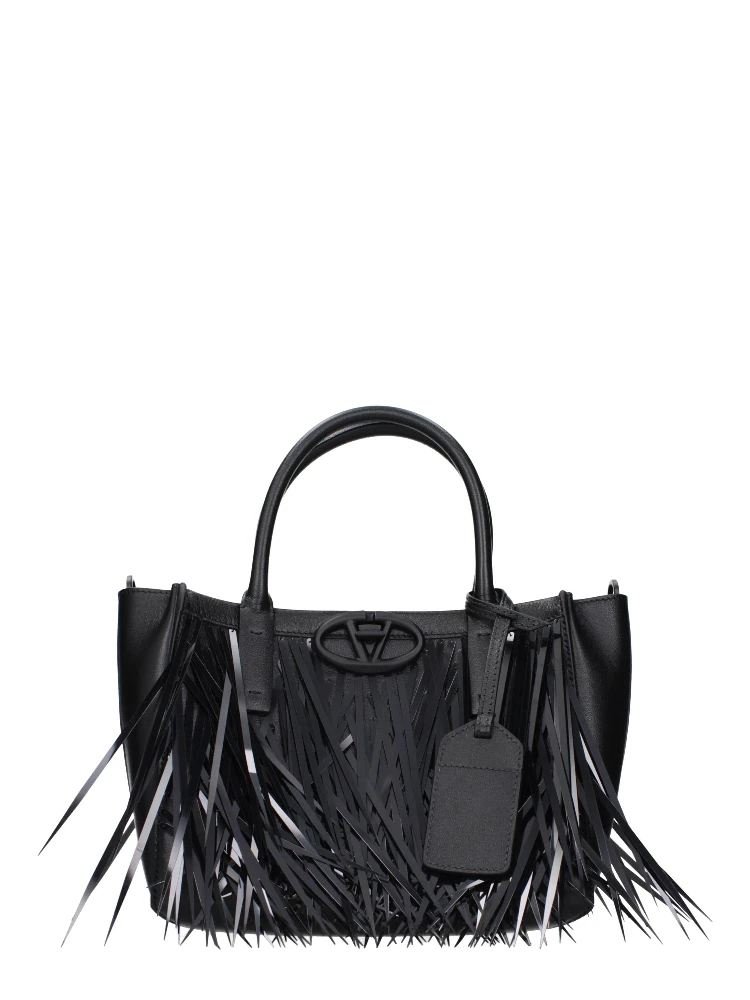 Black Leather Handbag