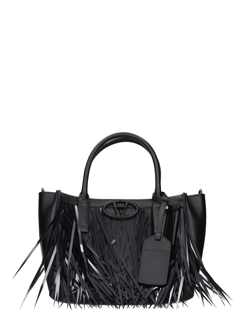 Black Leather Handbag