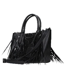 Black Leather Handbag