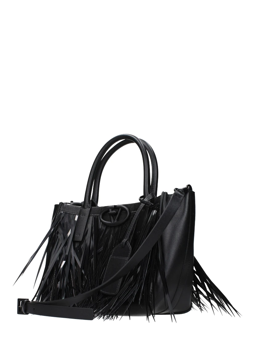 Black Leather Handbag