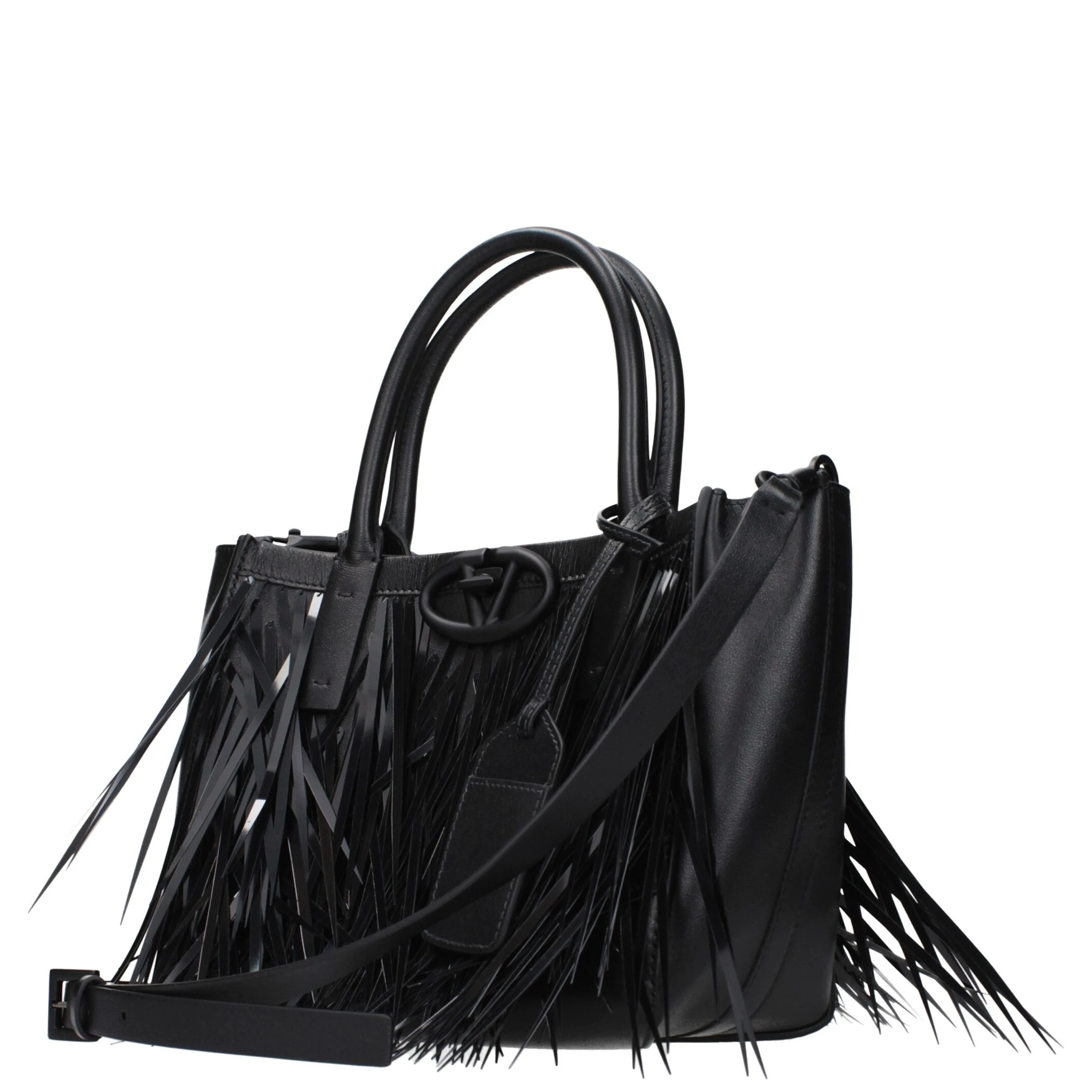 Black Leather Handbag