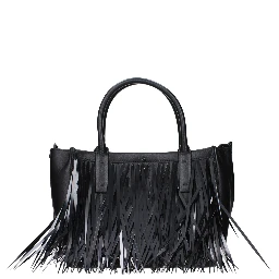 Black Leather Handbag