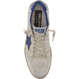 White Calf Leather Bos Taurus Low Top Sneakers