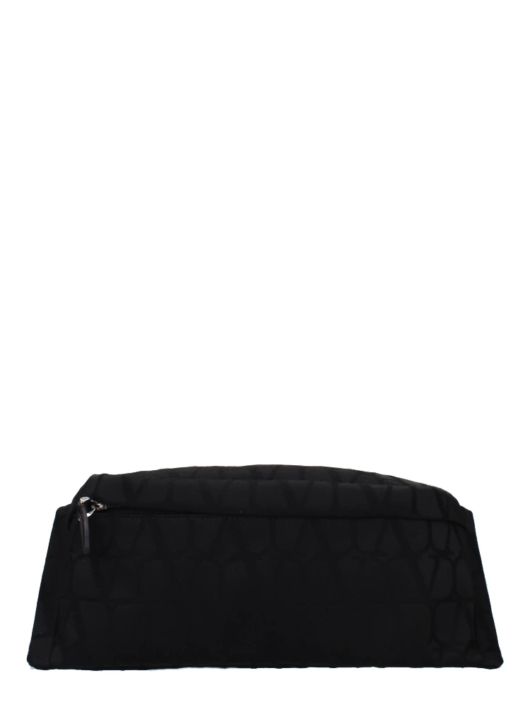 Black Fabric Backpack