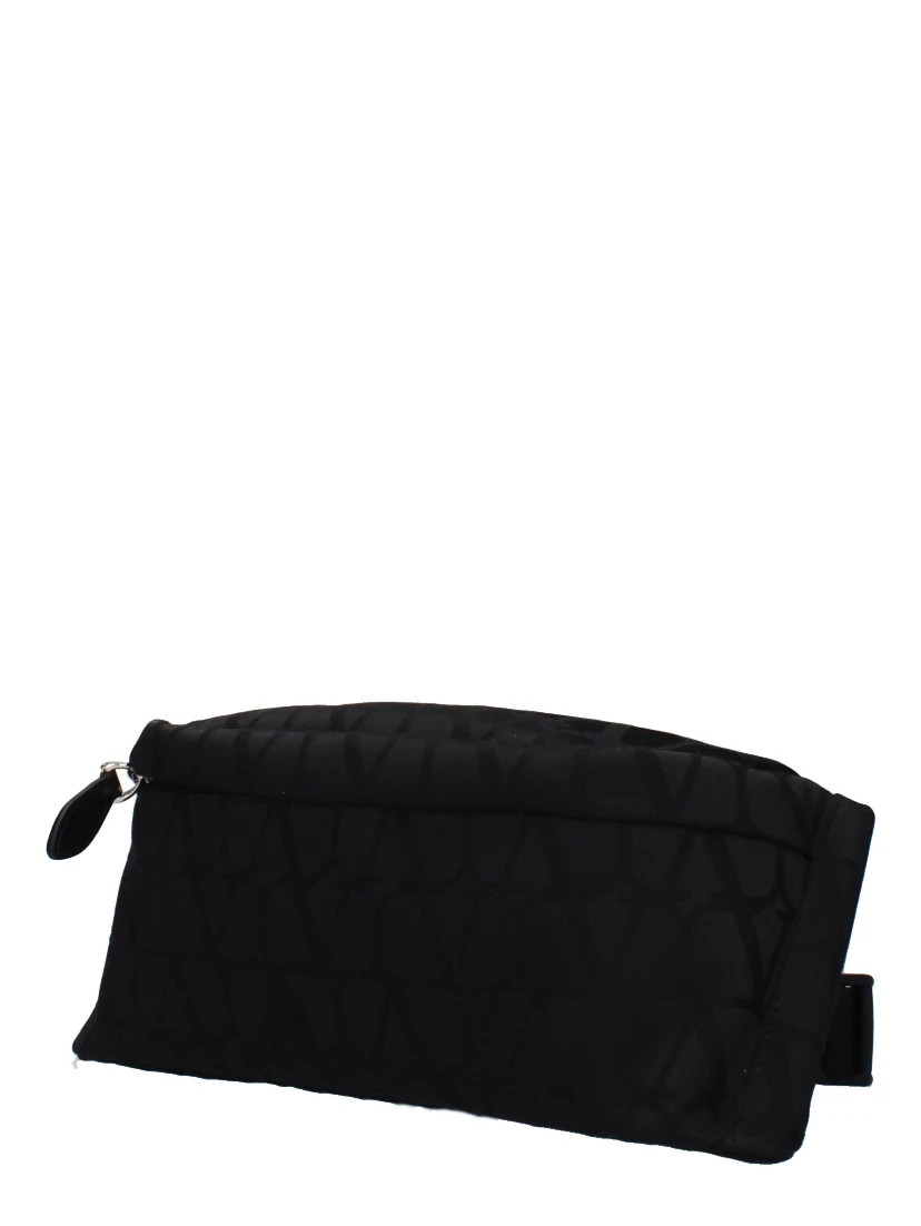 Black Fabric Backpack