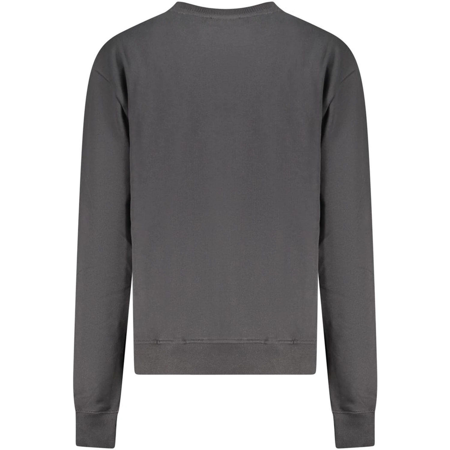 Black Cotton Women Sweatshirt