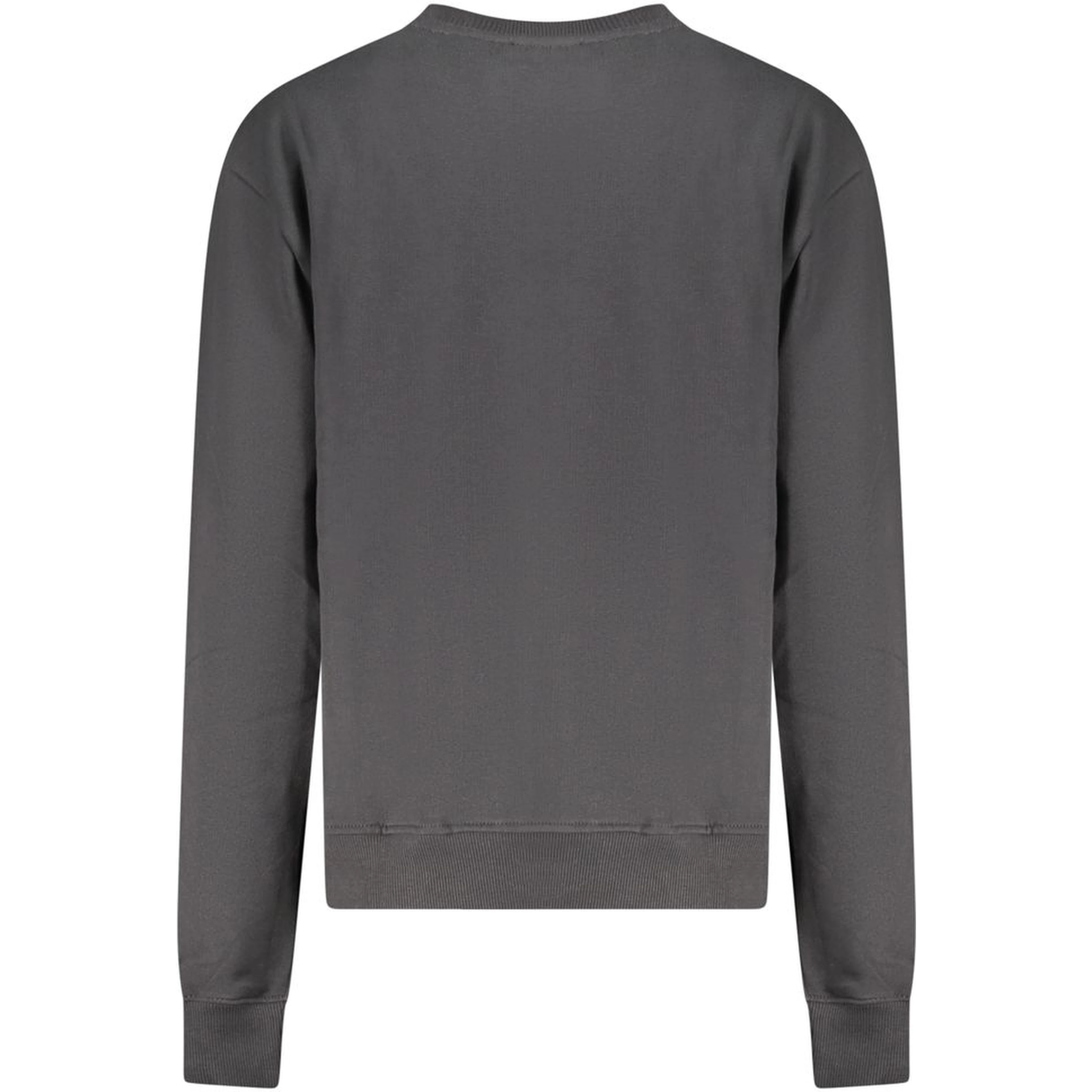 Black Cotton Women Sweatshirt