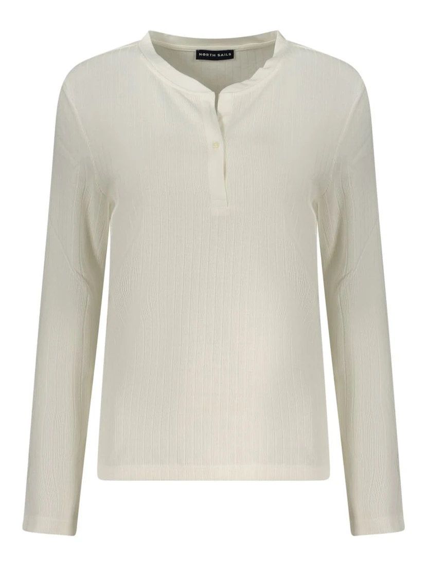 White Polyester Women's Sweater
