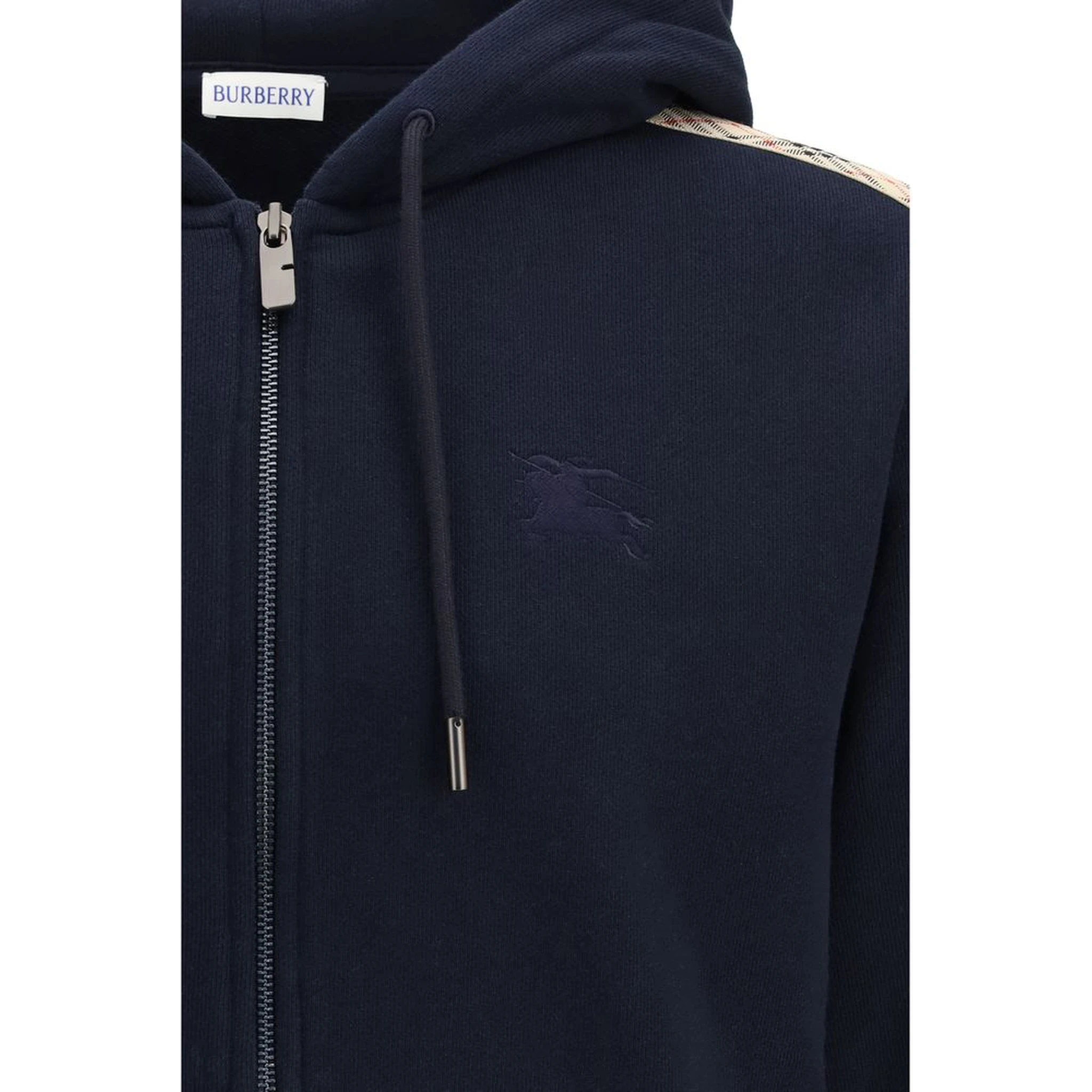 Blue Cotton Sweatshirt