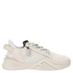 Cream Rubber Athletic Sneakers
