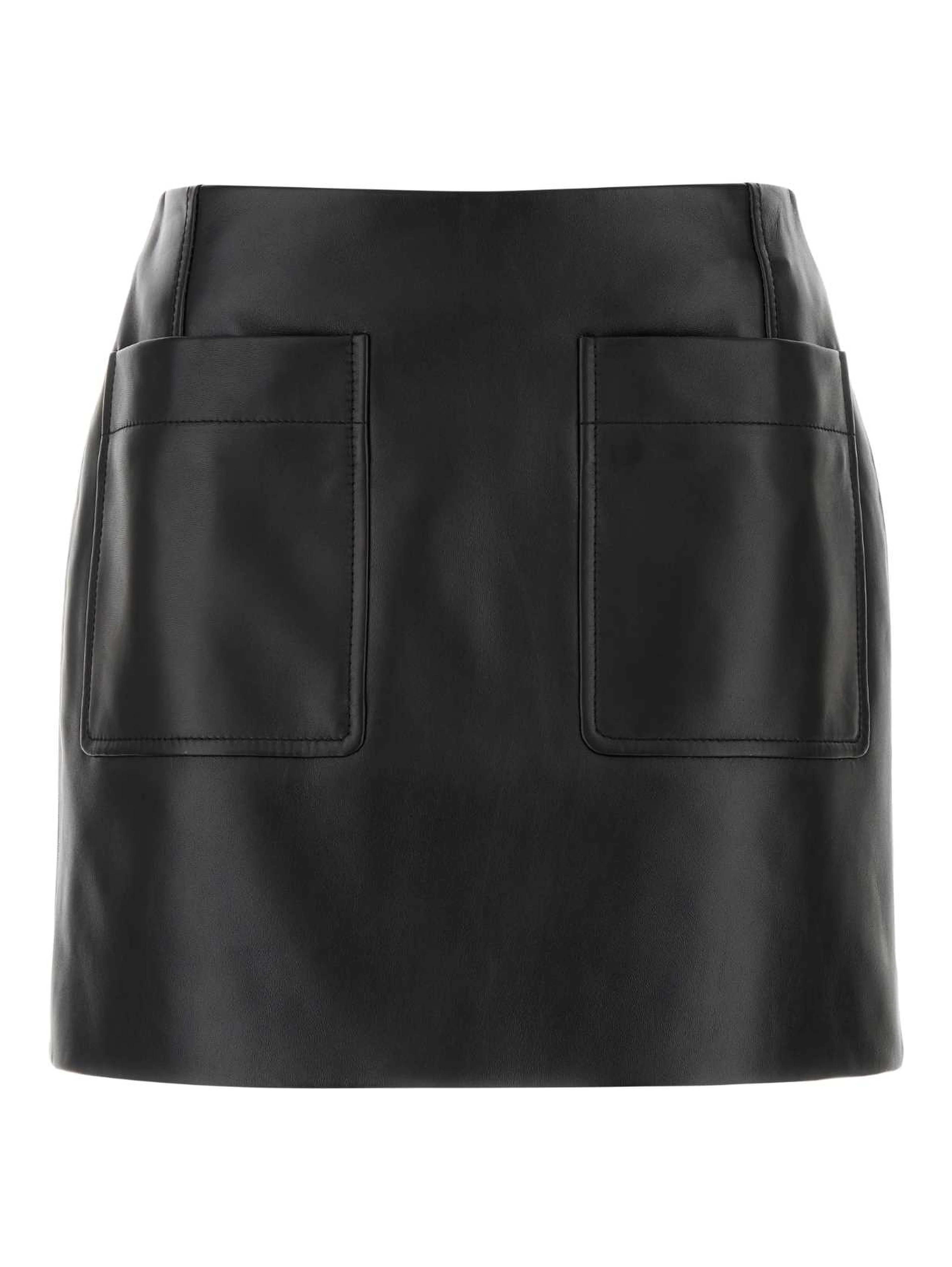 MW NAPPA LEATHER MINI SKIRT