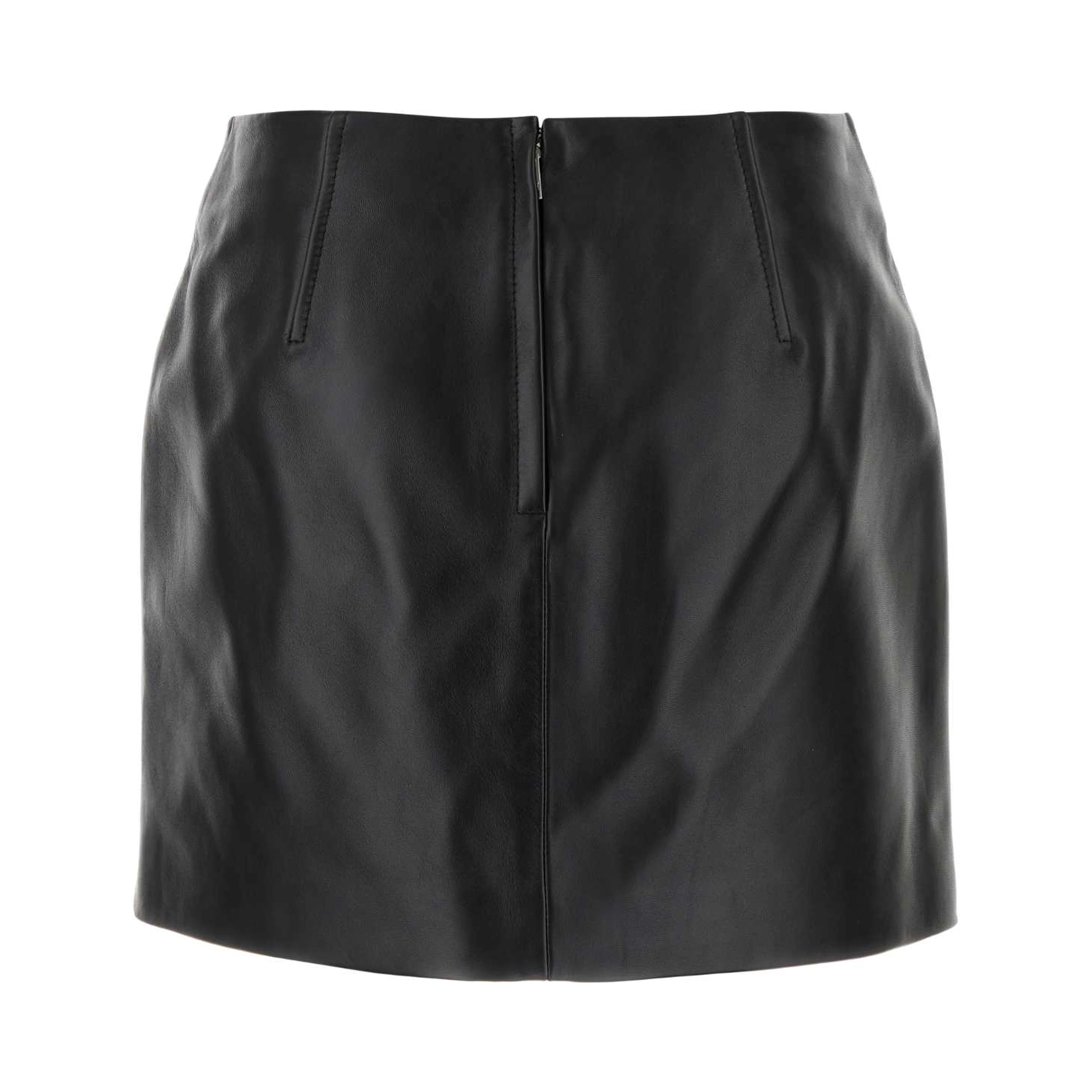 MW NAPPA LEATHER MINI SKIRT