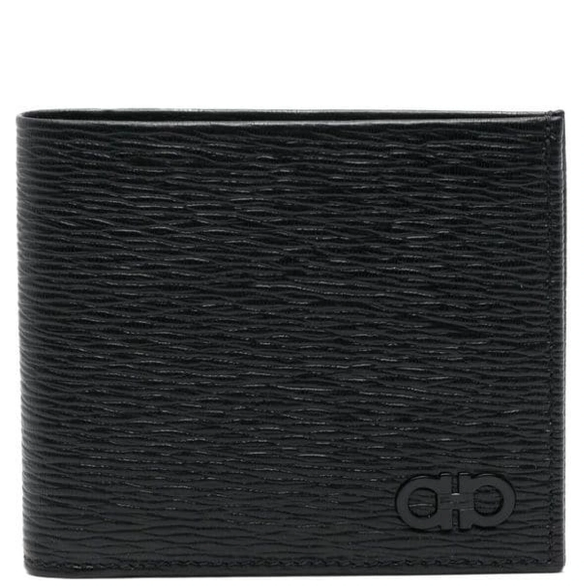 Revival Gancini Bifold Wallet in Hammered Leather Man