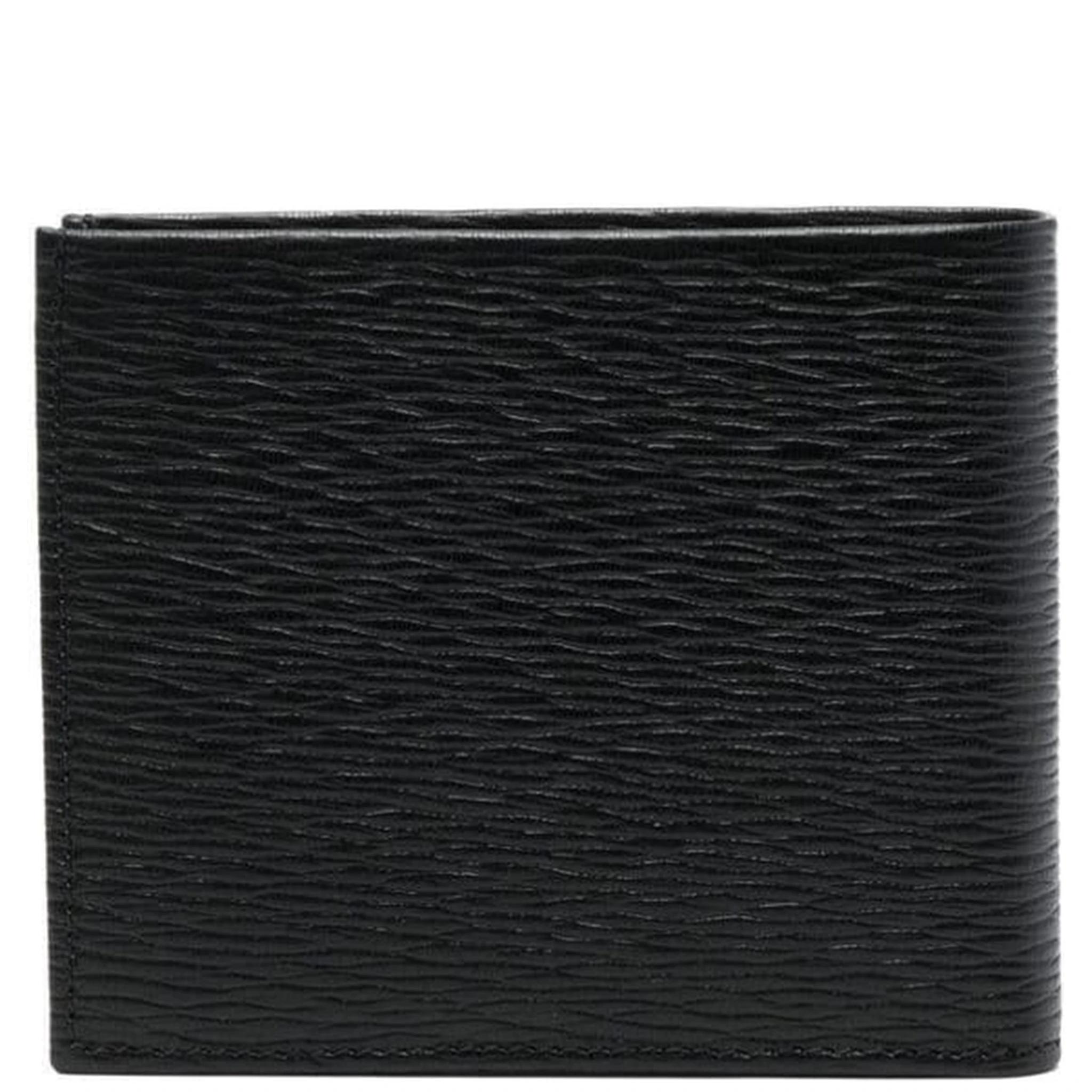 Revival Gancini Bifold Wallet in Hammered Leather Man