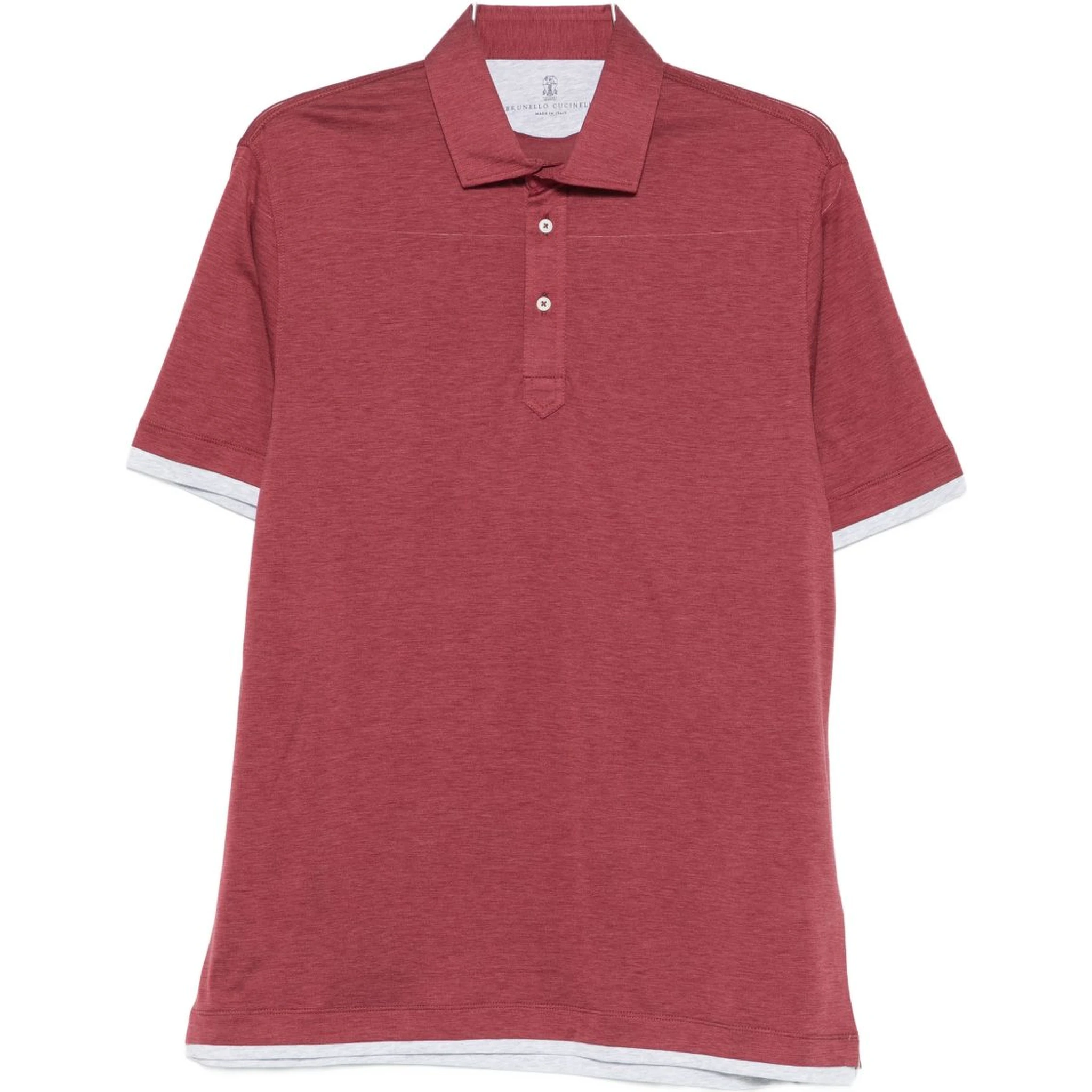Brunello Cucinelli T-shirts and Polos Red