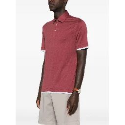 Brunello Cucinelli T-shirts and Polos Red