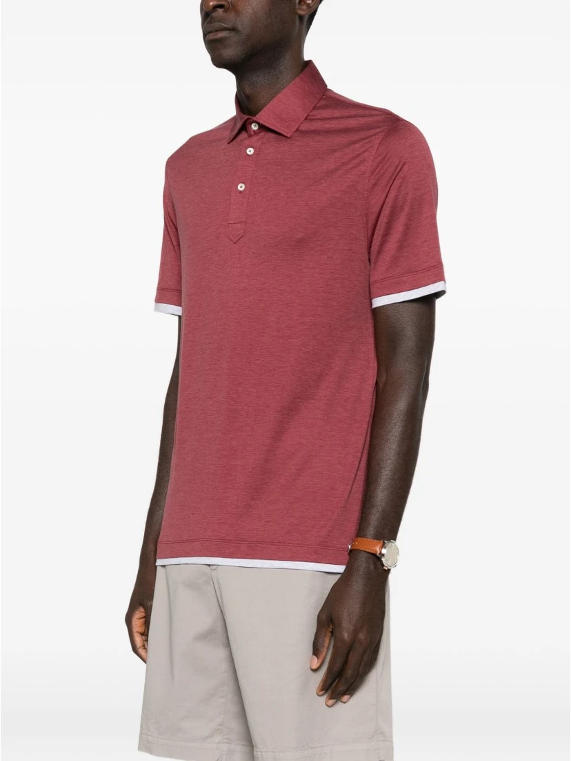 Brunello Cucinelli T-shirts and Polos Red