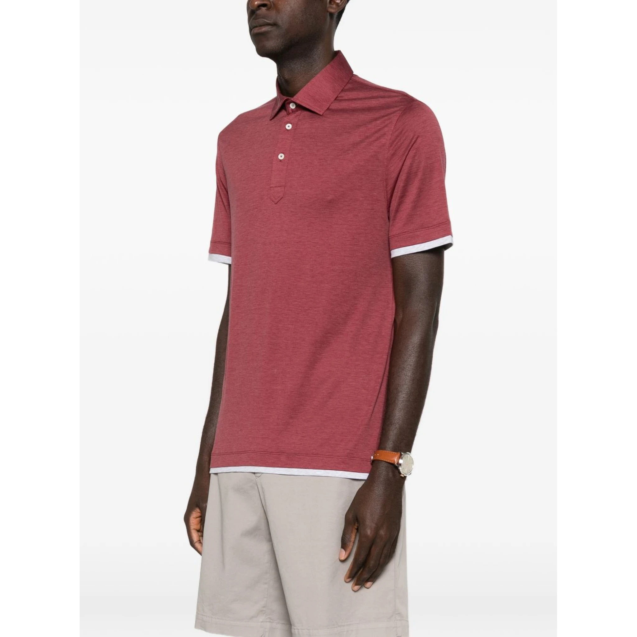 Brunello Cucinelli T-shirts and Polos Red