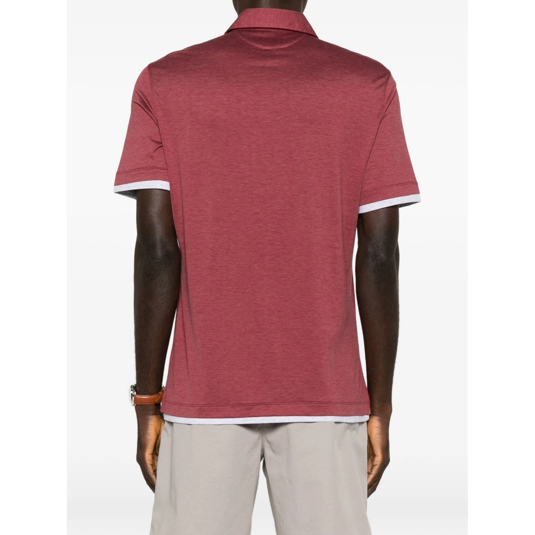 Brunello Cucinelli T-shirts and Polos Red