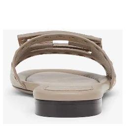 "Baguette" mules flat