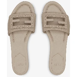 "Baguette" mules flat