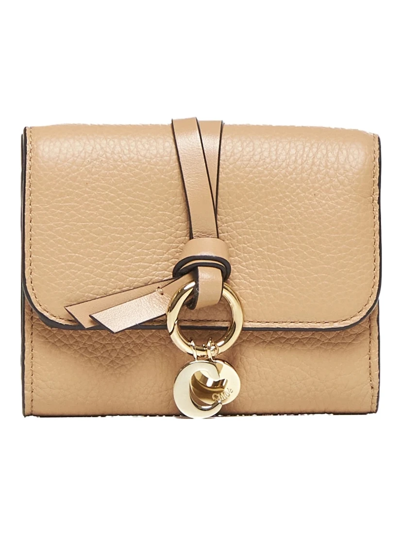 "Alphabet" leather wallet