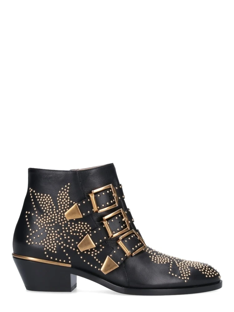 "Susan" ankle boots in leather