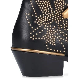 "Susan" ankle boots in leather