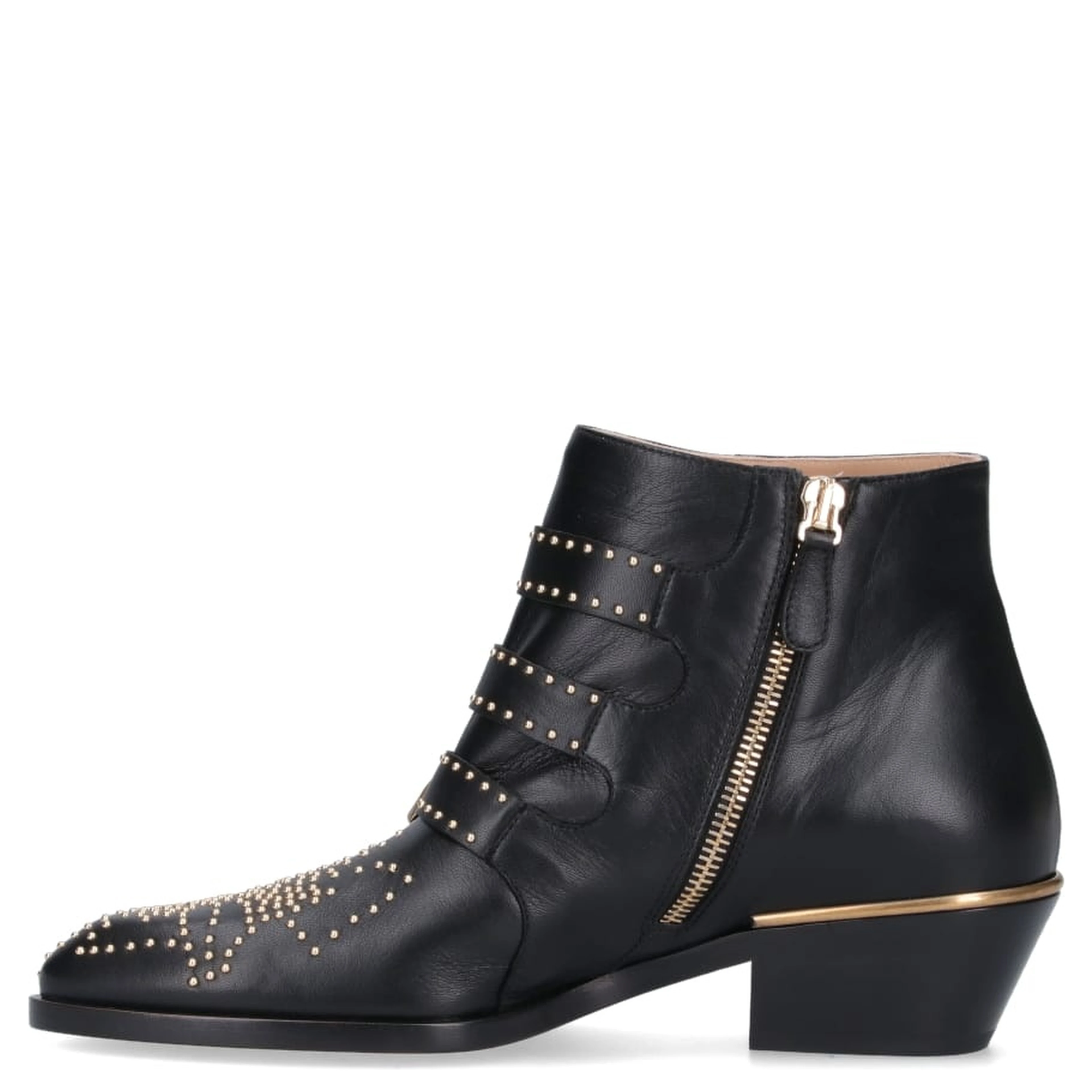 "Susan" ankle boots in leather