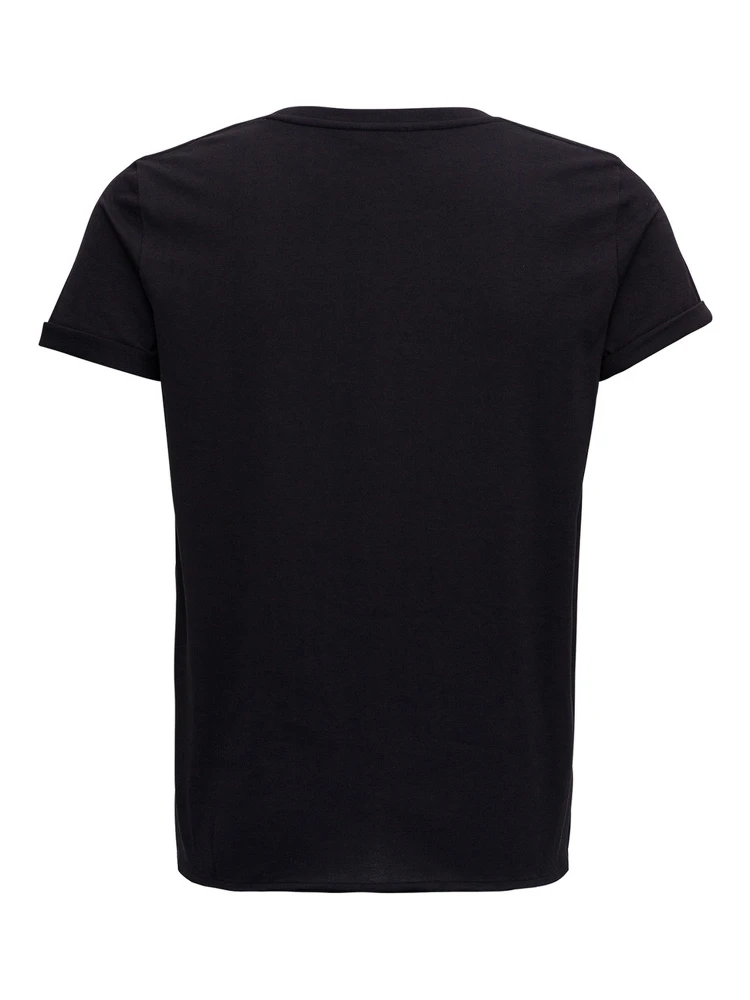 تيشيرت أسود بشعار alternative