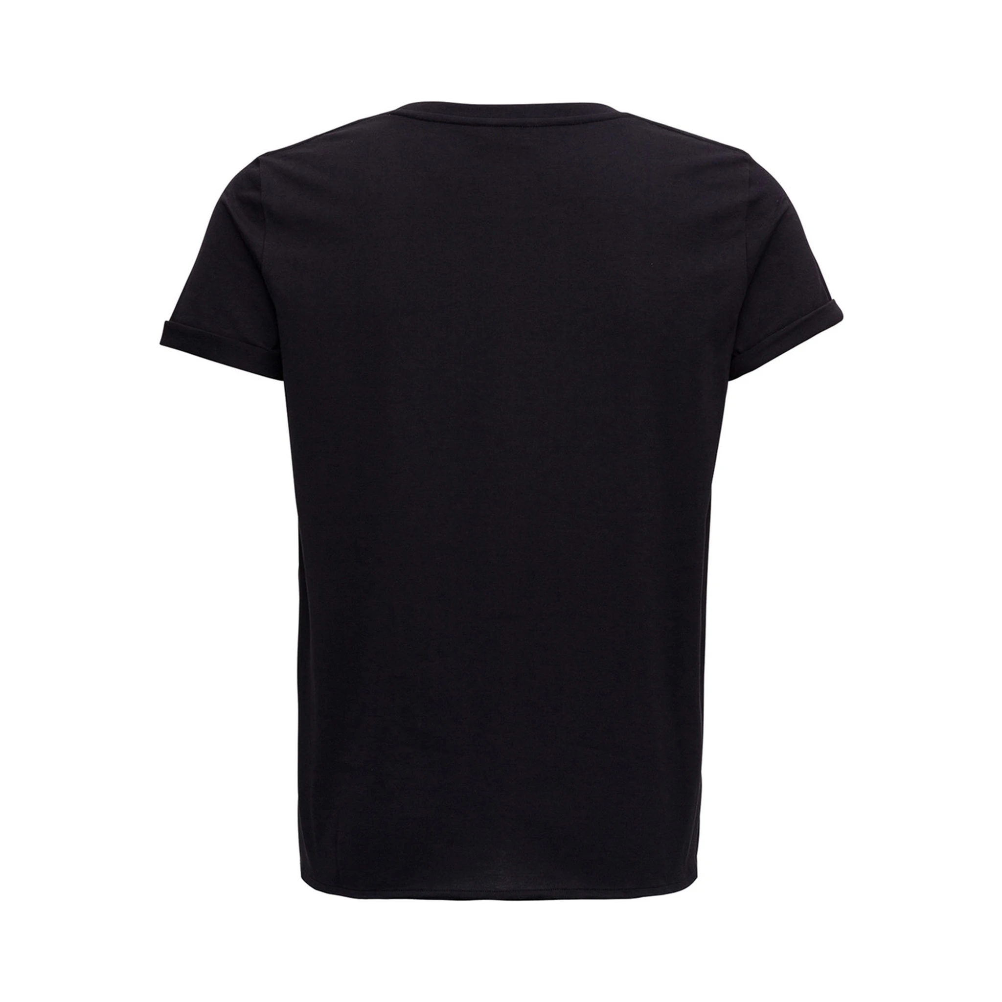 تيشيرت أسود بشعار