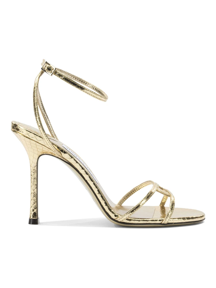 "Leo 100mm" heeled sandals