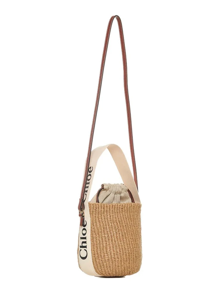 "Woody" bucket bag