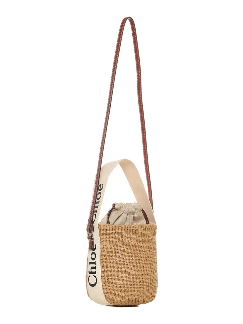 "Woody" bucket bag
