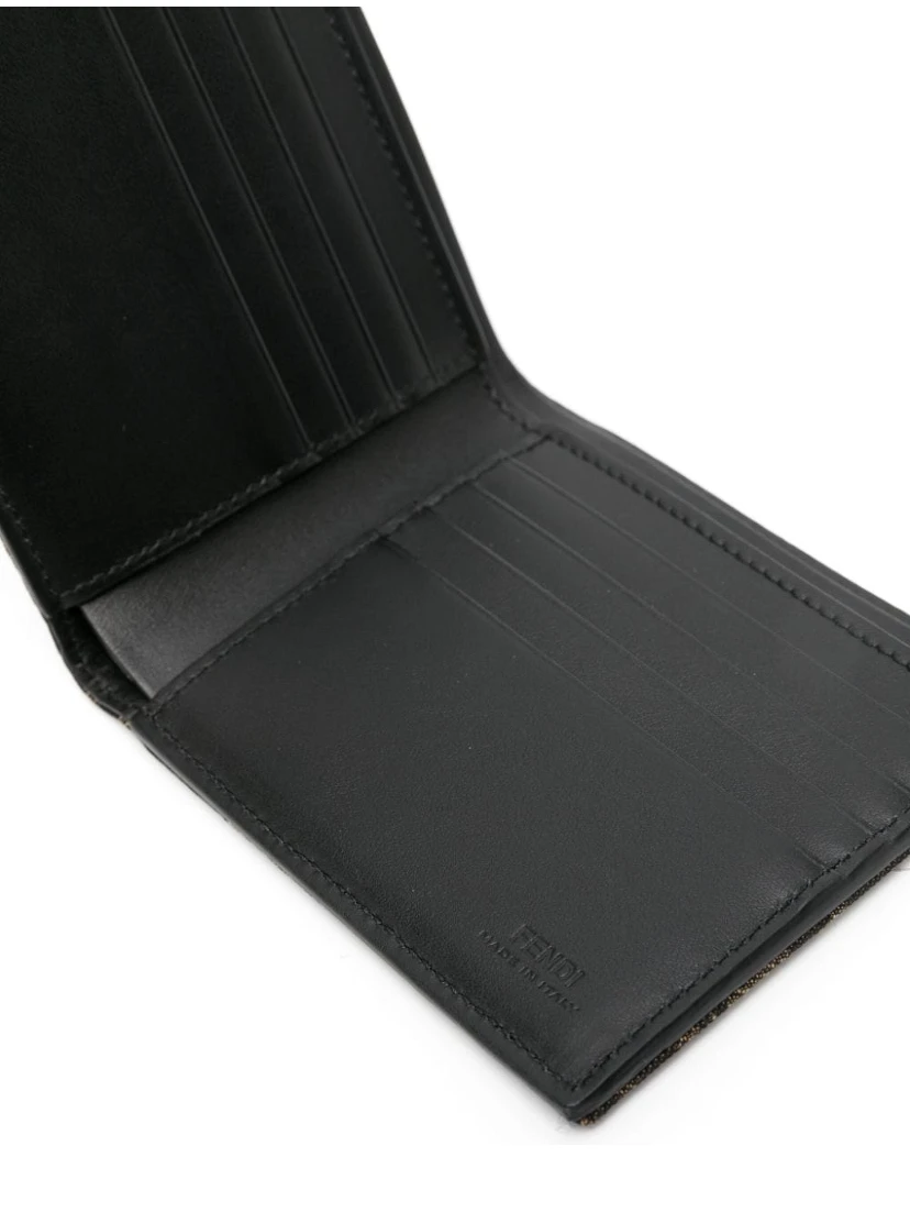 "Fendi Diagonal" bi-fold wallet