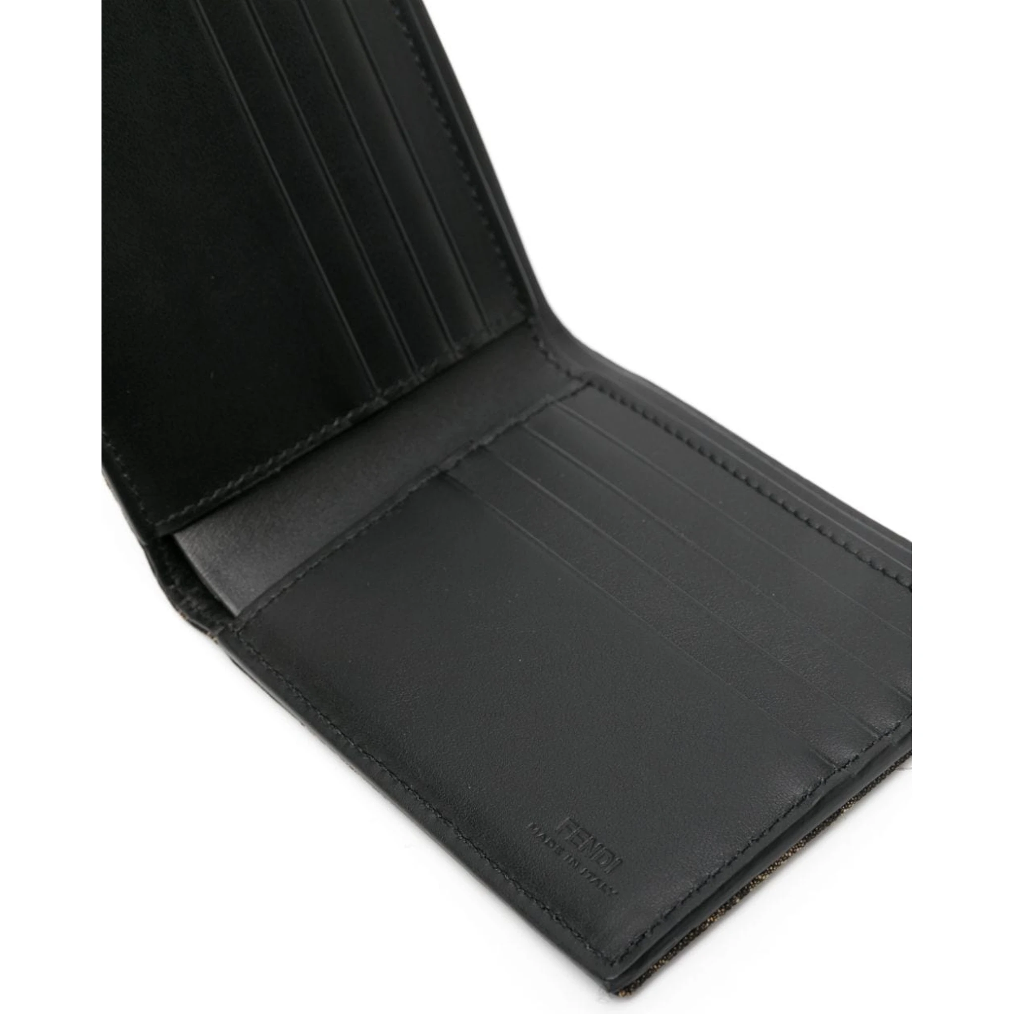 "Fendi Diagonal" bi-fold wallet