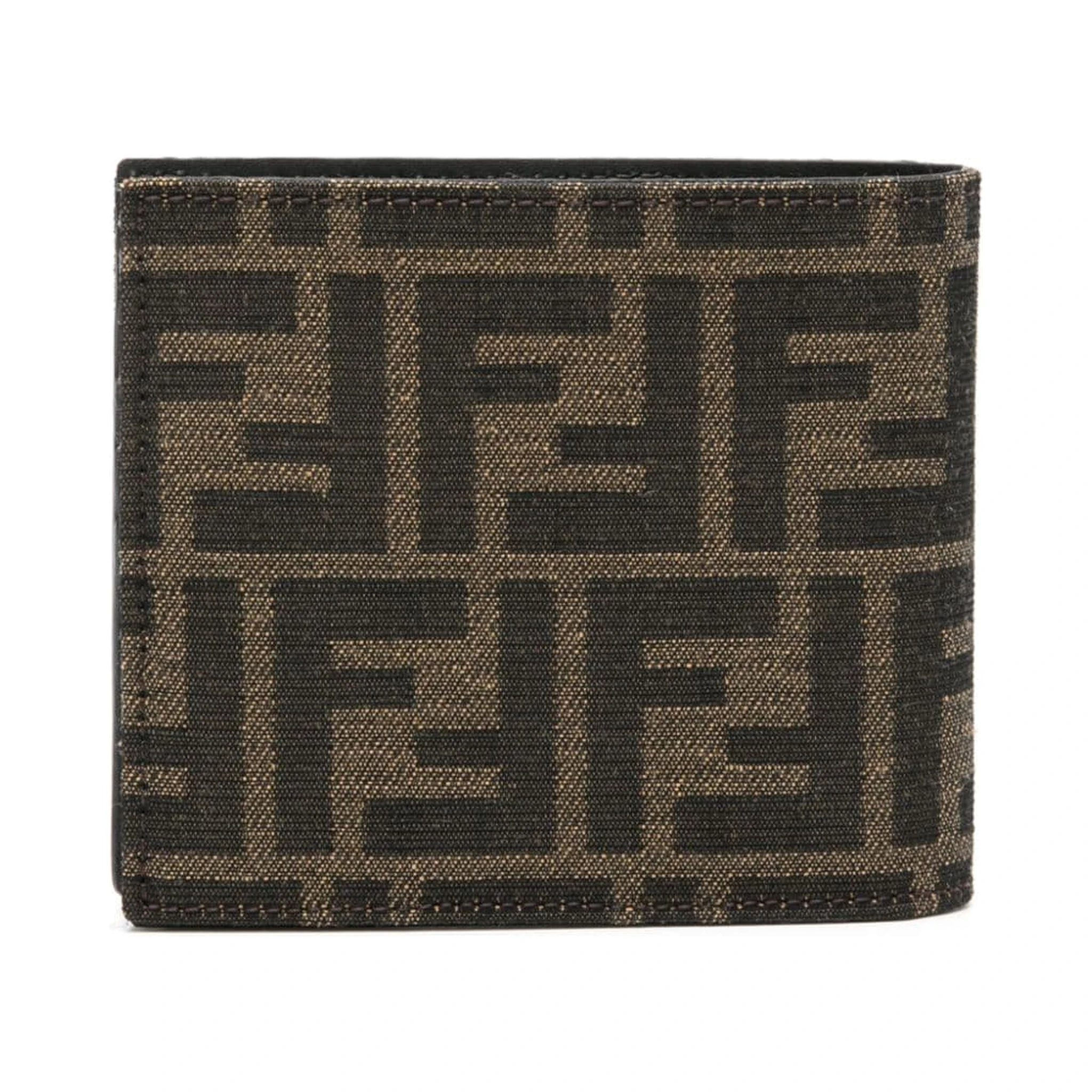 "Fendi Diagonal" bi-fold wallet