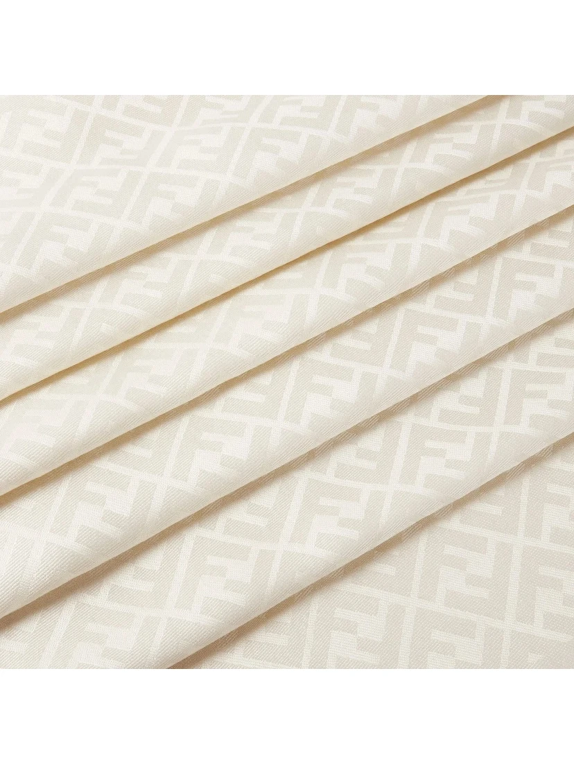 FF scarf in silk and wool