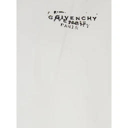 White Bowling Shirt with Cuban Collar and Logo Print on Front and Back in Cotton Man