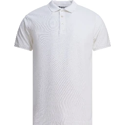 قميص بولو قصير الأكمام من القطن